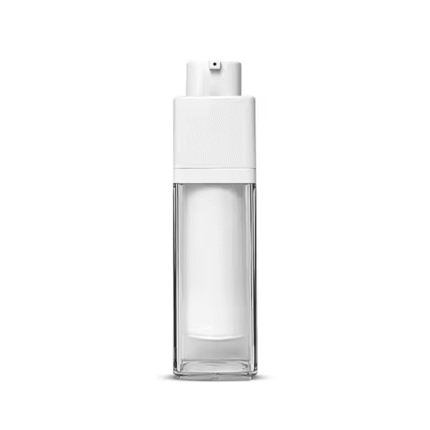 Cosmetic 15ml 30ml 50ml Square Lotion Airless Pump Bottle